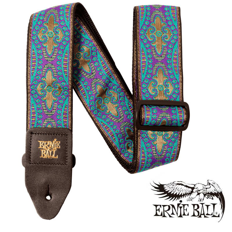 ERNIE BALL/Jacquard Strap KASHMIR MOONRISE 4687 〈アーニーボール〉