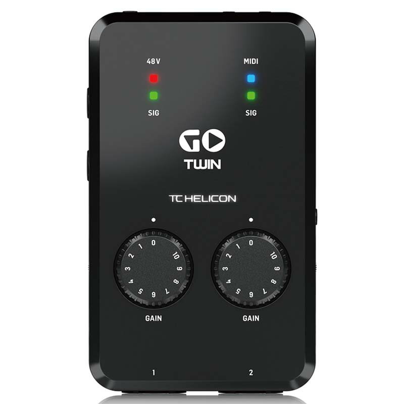 TC HELICON GO TWIN モバイルオーディオインターフェイス〈ティーシーヘリコン〉