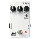 JHS Pedals 3 Seriesは、品質を損なうことなくハイコストパフォーマンスでシンプルな操作性のペダルを実現するためにデザインされたコレクションです。 これらは、ミズーリ州カンザスシティにあるJHS Pedalsのファクトリーにおいて高品質なパーツを使用し、品質管理など細部にまでこだわり抜いて生産されています。 各ペダルは3つのシンプルなコントロールと1つのトグルスイッチで構成されており、ビギナーからプロプレイヤーまで使用できる幅広いサウンドを提供します。 お手ごろな価格帯ながら、パフォーマンスにインスピレーションを与え、あなたを新しいサウンドへ導いてくれることでしょう。 JHS Pedals 3 Series Delayは、豊かな温かみのあるサウンドとクリアで透明感のあるサウンドを選択可能で、幅広いオプションを備えながらもシンプルで使いやすいようにデザインされています。 ディレイタイムは80〜800msまで設定できるので、スラップバックから長く広がりのあるエコーまであらゆるディレイが得られます。 Typeトグルスイッチで、デジタルディレイのクリアなサウンドとアナログディレイのダークなサウンドを選択できます。 アナログディレイモード時にRepeatノブを最大に設定すると、クラシックなBBD特有の動作を得られます。 電源仕様はDC9V センターマイナス 消費電流値71mAです。