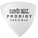 ERNIE BALL 2.0MM WHITE SHIELD PRODIGY PICKS 6枚パック シールドシェイプ 9337〈アーニーボール〉