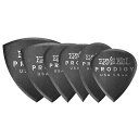 ERNIE BALL 1.5MM BLACK MULTIPACK PRODIGY PICKS 6枚パック シャープシェイプ 9342〈アーニーボール〉