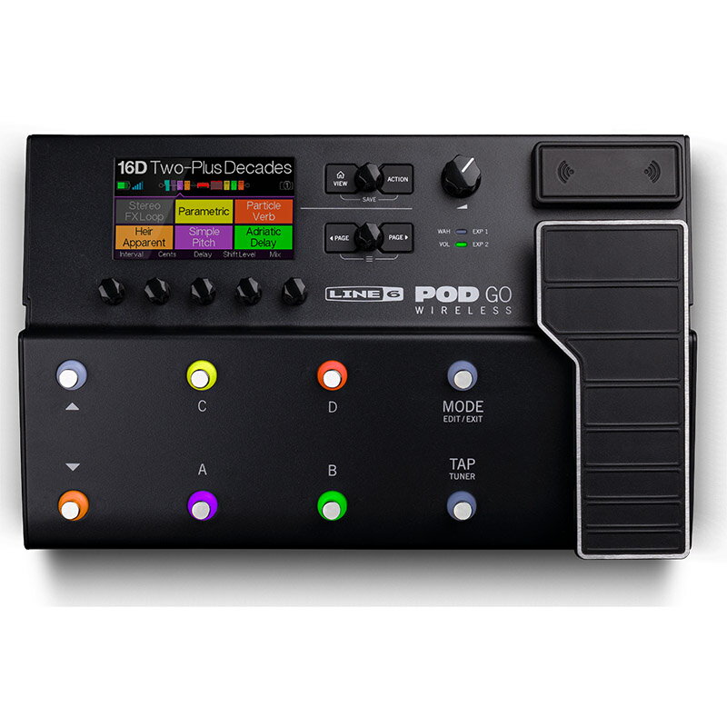 【6/20〜6/25 P5倍or10倍!(対象外あり)】LINE6 POD Go Wireless マルチエフェクター〈ラインシックス〉