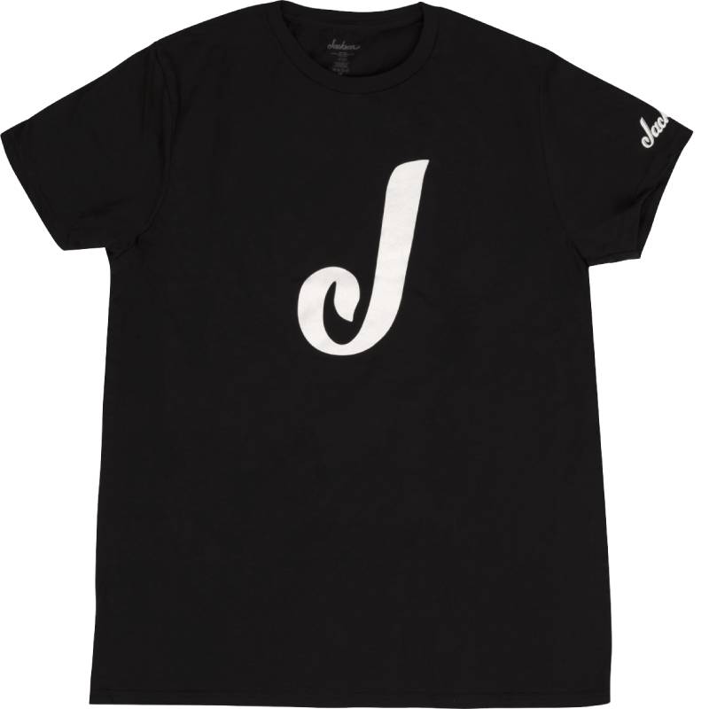 Jackson J Logo T-Shirt, Black, Mサイズ 〈ジャクソン Tシャツ〉