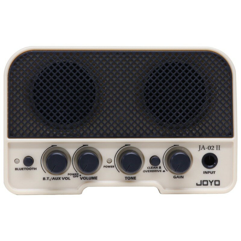 JOYO JA-02 II BLK/BEI Bluetooth搭載5W充電式ミニギターアンプ