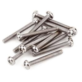 Fender Humbucking Pickup Mounting Screws, Machine #3-48 x 13/16" Philips (12) フェンダー