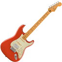 Player Plus Stratocaster&#174; HSSは、クラシックなフェンダーデザインにプレイヤーを意識した実用的な機能とエキサイティングな新フィニッシュを融合させ、優れた演奏体験と紛れもないスタイリングを提供します。本モデルのサウンドの心臓部には、繊細なダイナミックスを実現する3基のPlayer Plus Noiselessピックアップをフィーチャーしています。ブライトでタッチセンシティブなこのピックアップは、ハムノイズを抑制したクラシックなStratocasterトーンを提供します。トーンコントロールはプッシュ／プル仕様となっており、ハムバッカーピックアップをコイルスプリットし、Single-Coilトーンに切り替えることが可能です。サテンフィニッシュのModern "C"シェイプPlayer Plus Strat&#174;ネックは、手にぴったりとフィットし、滑らかなエッジのロールオフ処理が心地よさを提供します。12インチラジアス指板と22本のミディアムジャンボフレットはリードプレイに適しており、弦落ちを気にすることなく、アグレッシブなベンディングを可能にします。スムーズで卓越したレスポンスを実現する2点支持トレモロとロッキングチューナーにより、激しいアーミングをしても安定したチューニングを維持することができ、弦交換も容易に行えます。フェンダーの伝統的なスタイル、先進的なパフォーマンス、そして魅力的な新しいフィニッシュを備えたPlayer Plus Stratocaster HSSは、あなたのクリエイティビティを刺激し、ワンランク上のプレイをサポートします。FEATURES・Player Plus ハムバッカー + Noiselessピックアップ・12インチラジアス指板・ブロックサドル付き2点支持トレモロユニット・ハムバッカーをコイルスプリットするプッシュ／プル仕様トーンノブ・ロッキングチューナーModel Number : 0147322340Neckネック : Mapleネックフィニッシュ : Satin Urethaneネックシェイプ : Modern "C"ネック : 4-Bolt Standardフィンガーボードラジアス : 12" (305 mm)フィンガーボード : Mapleポジションインレイ : Black Dotフレット : 22トラスロッド : Single Action, Head Adjustナット : Synthetic Boneナット幅 : 1.685" (42.8 mm)ナット : Synthetic Boneボディボディ : Alderボディフィニッシュ : Gloss Polyesterボディシェイプ : Stratocaster&#174;ボディ : AlderHardwareブリッジ : 2-Point Synchronized Tremolo with Block Saddlesピックガード : 3-Ply Mint Greenピックアップカバー : Aged Whiteコントロールノブ : Aged White PlasticSWITCH TIP : Aged Whiteハードウェアフィニッシュ : Nickel/Chromeチューニングマシーン : Deluxe Cast/Sealed Locking (all short posts)ストリング : Fender&#174; USA 250LR Nickel Plated Steel (.009-.046 Gauges), PN 0730250404Electronicsブリッジピックアップ : Fireball&#8482; Humbuckingミドルピックアップ : Player Plus Noiseless&#8482; Strat&#174;ネックピックアップ : Player Plus Noiseless&#8482; Strat&#174;ピックアップコンフィギュレーション : HSSコントロール : Master Volume, Tone 1. (Neck/Middle Pickups), Tone 2. (Bridge Pickup)スウィッチ5-Position Blade: Position 1. Bridge Pickup, Position 2. Bridge and Middle Pickup, Position 3. Middle Pickup, Position 4. Middle and Neck Pickup, Position 5. Neck PickupAUXILIARY SWITCHINGPush/Pull Pot On Tone 2 For Coil Split on Humbucking Pickup保証書・ギグバック付属