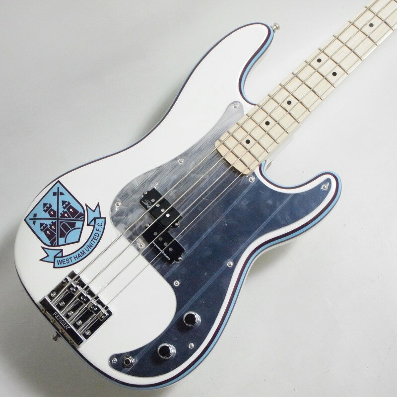Fender Iron Maiden Steve Harris Precision Bass Olympic White 〈フェンダー〉