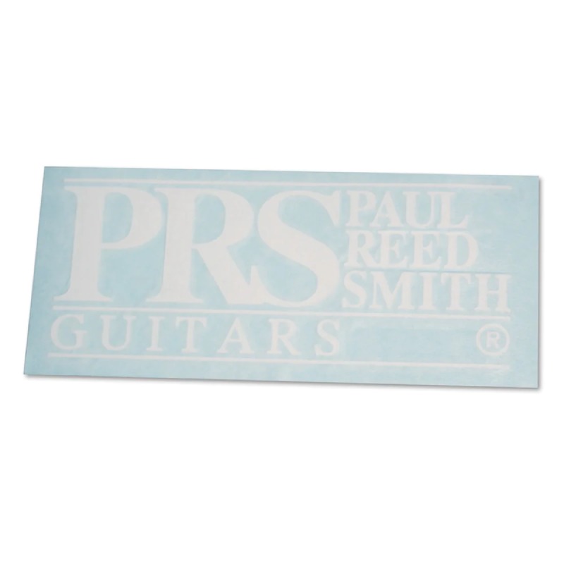 PRS Block Logo Window Decal, White åƥ ƥåPaul Reed Smith Guitar/ݡ꡼ɥߥ