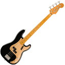 Vintera&#174; II 50s Precision Bass&#174;は、50年代のタイムレスなサウンドを現代に蘇らせ、フェンダーならではのアイコニックなルックス、インスピレーション、比類ないトーンを提供します。Vintera&#174; II 50s Precision Bass&#174;は、アルダーボディにメイプルネックを採用し、パンチと透明感に溢れたクラシックなフェンダートーンを実現します。50年代後期の"C"シェイプネックは手に馴染むグリップ感が心地良く、7.25インチラジアス指板とヴィンテージトールフレットにより、大胆なベンディングや繊細なビブラートが可能で、ヴィンテージの快適さが得られます。ヴィンテージスタイルの'50sスプリットコイルピックアップは、温かでダイナミック、パワフルなフェンダーサウンドを提供します。ヴィンテージスタイルの4サドル式ブリッジとチューニングマシンは、クラシックなルックスに加え、イントネーションとチューニングの安定性を向上させます。Vintera&#174; II 50s Precision Bass&#174;のクラシックなヴィンテージフィールと比類なきフェンダーサウンドで、あなたにしかできない、新たな音楽の歴史を刻み始めましょう。FEATURES・アルダーボディ・7.25インチラジアスのメイプル指板、ヴィンテージトールフレット・50年代後期の"C"ネックシェイプ・ヴィンテージスタイル'50sスプリットコイルピックアップ・ゴールドアノダイズドピックガード・ヴィンテージスタイルチューニングマシンModel Number : 0149212306Body Material: AlderBody Finish: Gloss PolyesterNeck: Maple, Late ‘50s “C”Neck Finish: Gloss UrethaneFingerboard: Maple, 7.25” (184.1 mm)Frets: 20, Vintage TallPosition Inlays: Black Dot (Maple)Nut (Material/Width): Synthetic Bone, 1.75” (44.45 mm)Tuning Machines: Vintage-Style Open-BackScale Length: 34” (86.36 cm)Bridge: 4-Saddle Vintage-Style with Threaded Steel SaddlesPickguard: 1-Ply Gold Anodized AluminumPickups: (Bridge), Vintage-Style ‘50s Split Single-Coil Precision Bass&#174; (Middle), (Neck)Controls: Master Volume, Master ToneControl Knobs: Knurled Flat-TopHardware Finish: Nickel/ChromeStrings: Fender&#174; USA 7250M Nickel Plated Steel (.045-.105 Gauges), PN 0737250406Case/Gig Bag: Included: Deluxe Gig Bag