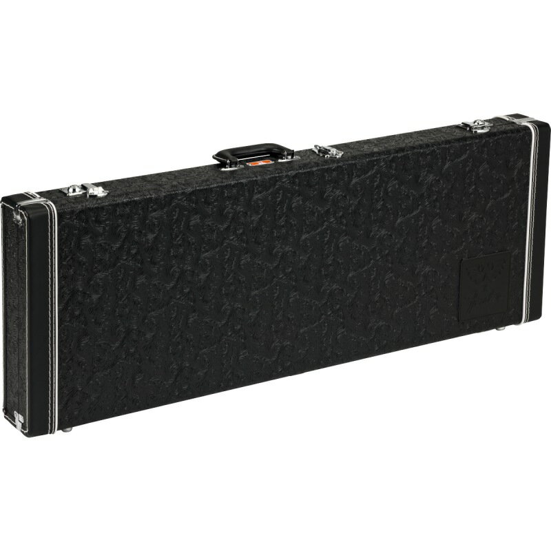 Fender Waylon Jennings Strat/Tele Case, Black Tooled Leather ハードケース〈フェンダー〉