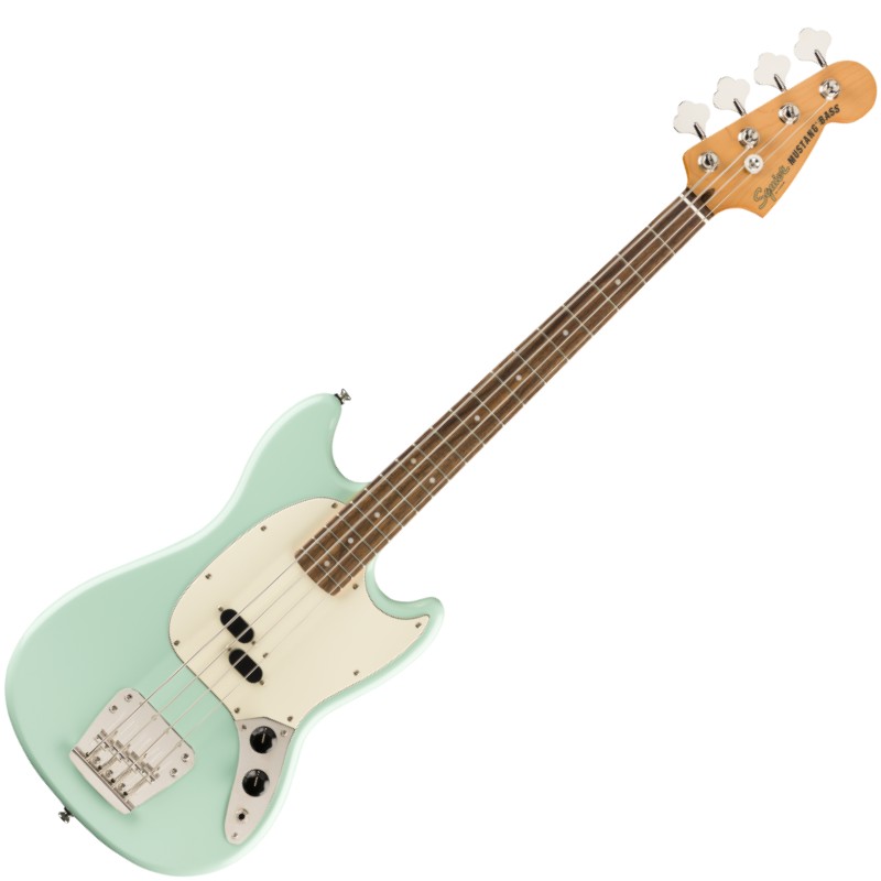 Squier by Fender Classic Vibe 039 60s Mustang Bass, Laurel Fingerboard, Surf Green【スクワイア フェンダー ムスタングベース】