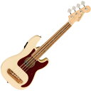 Fender Fullerton Precision Bass Uke, Walnut Fingerboard, Tortoiseshell Pickguard, Olympic White〈フェンダー〉