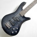 Legend Standardは、Spector Bassの象徴であるNSボディ・デザインをすべてのベーシストが手に取りやすい価格で実現したモデルです。体へのフィット感が非常に心地良いカーブド・ボディには、ライトウェイト・ソリッドアッシュとラミネート・フレイムメイプルトップが採用されています。ネックはメイプルとパドゥーク(インドカリン)の5ピース構造に24フレット仕様のアマラ・エボニー指板を採用、演奏性の高いテーパード・シェイプに成形されています。また、タイトなイントネーションとパフォーマンスをもたらすSpector Hi-massブリッジを搭載、プロフェッショナルなクロームハードウェアも備えています。特別にデザインされたオープンタイプのSpector P/Jスタイルスタイル ピックアップ はクリアでパンチのあるサウンドを出力し、±12dBのブースト/カットが可能なTrebleとBassのアクティブ・2バンドEQとピックアップの組み合わせにより幅広いサウンドメイクを可能としています。ハイグロスフィニッシュで装飾されたLegend Standardは、ルックス、トーン、フィーリングにおいて価格以上の価値を創造するベースです。SpecificationsNECKBolt OnNECK CONSTRUCTION :5pcs. Maple/Padauk Bolt OnFINGERBOARD :Amara Ebony, w/Dots Position InlaysNUMBER OF FRETS :24SCALE LENGTH :34″NUT :GraphiteWIDTH AT NUT :1.57″BODYTOP WOOD :Laminated Flame MapleBODY WOOD :Lightweight AshFINISH :Blue Stain GlossHARDWARECOLOR :ChromeBRIDGE :Spector Hi-Mass LegendTUNERS :Sealed Die-CastPICKUPS AND ELECTRONICSTYPE :Active PickupsNECK PICKUP :Open Type Spector P StyleBRIDGE PICKUP :Open Type Spector J StyleACTIVE TONE CONTROLS :Spector Active Tone Controls with +/- 12db boost and cut (bass and treble)CONTROLS :Bridge Volume,Neck Volume,Bass Boost/Cut,Treble Boost CutOTHERSSTRINGS :Nickel WoundCASE :Spector CB-80SP (Japan Only)保証書・ギグバック付属