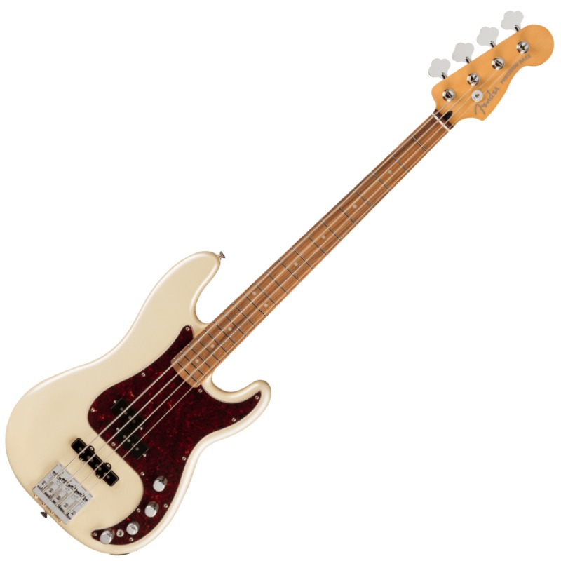 Fender Player Plus Precision Bass Pau Ferro Fingerboard, Olympic Pearl〈フェンダーMEXプレシジョンベース〉
