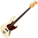 Fender American Professional II Jazz Bass, Rosewood Fingerboard, Olympic White〈フェンダーUSAジャズベース〉