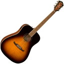 Fender FA-225E Dreadnought, Walnut Fingerboard, Mocha Burst エレアコ〈フェンダー〉
