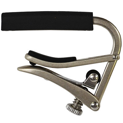 SHUBB C1n brushed nickel アコースティックギター用カポ〈シャブ〉