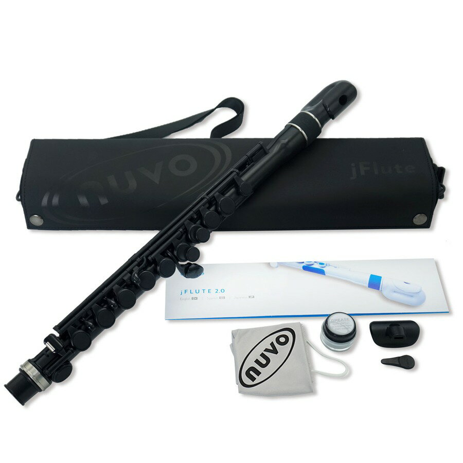 NUVO Flute2.0 フルート jFlute(Black/Black)/N220JFBK〈ヌーヴォ〉