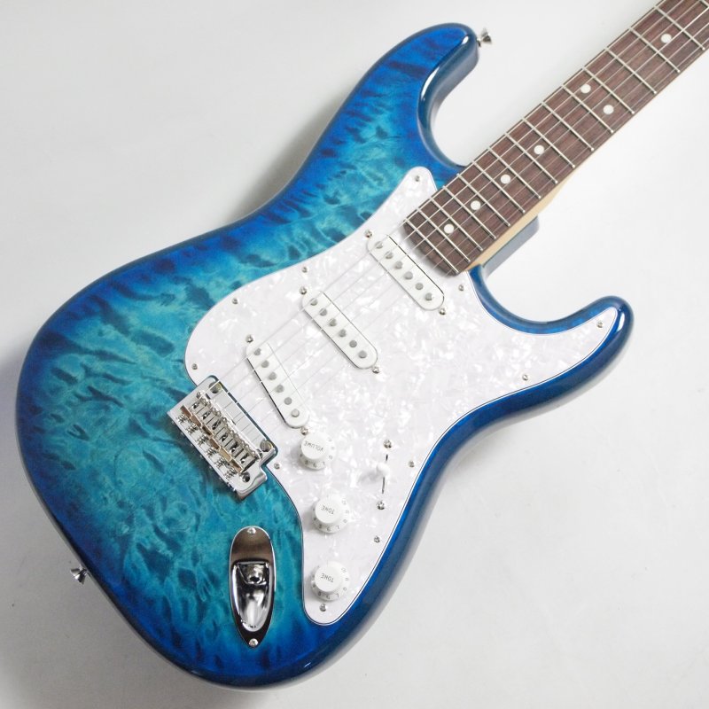 Fender2024CollectionMadeinJapanHybridIIStratocaster,RosewoodFingerboard,QuiltAquamarineҥեѥ3.50kg