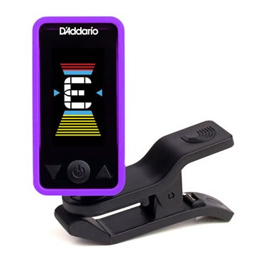 D'Addario PW-CT-17PR パープル Color Eclipse Tuner クリップ式ヘッドチューナー〈ダダリオ〉