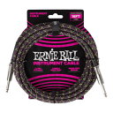 ERNIE BALL 6431 Braided Cable PURPLE PYTHON 18ft S/S ケーブル〈アーニーボール〉