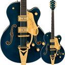 GRETSCH Nashville Hollow Body with String-Thru Bigsby and Gold Hardware, Ebony Fingerboard, Midnight Sapphire〈グレッチ〉