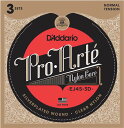 ダダリオ D'Addario EJ45-3D Silver/Clear/Normal クラシックギター弦 3セットパック