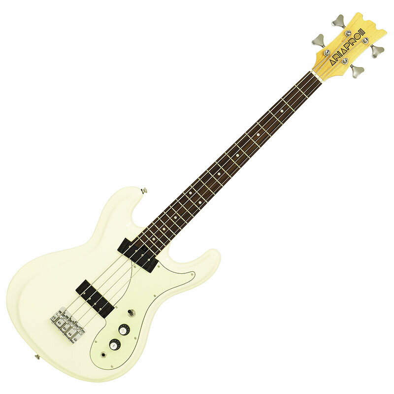 ARIA PRO II DMB-206 VW (Vintage White) エレキベース〈アリアプロII〉
