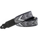RightON!STRAPS ARROW Black ギター ベース用ストラップ〈ライトオン!ストラップ〉