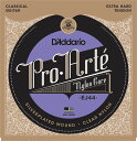 D'Addario EJ44 Silver/Clear/Extra-Hard PRO-ART NYLON クラシックギター弦〈ダダリオ〉