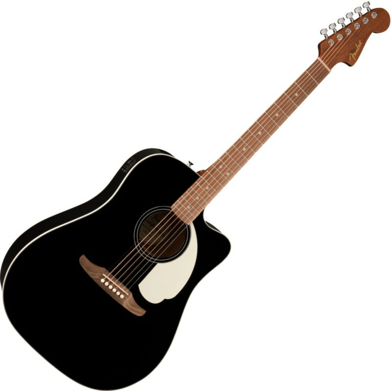 Fender California Standard Redondo CE, Spruce Top, Ivory Pickguard, Black エレアコ〈フェンダー〉