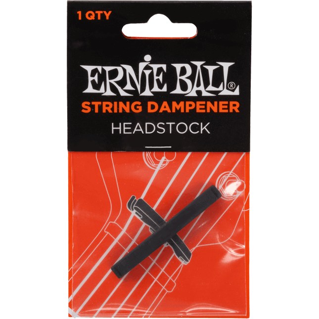 Ernie Ball String Dampener Headstockは、スタジオミュージシャン、セッションプレイヤー、そしてタッピング愛好家にぜひ持ってほしい、プロ仕様の弦ダンパー／ミュートアクセサリーです。小型でスタイリッシュかつ目立たないデザインながら、ナットの後ろ側で発生する不要なノイズや倍音を軽減し、録音やライブ演奏など、不要な弦鳴りを抑えたいあらゆるシーンで活躍します。