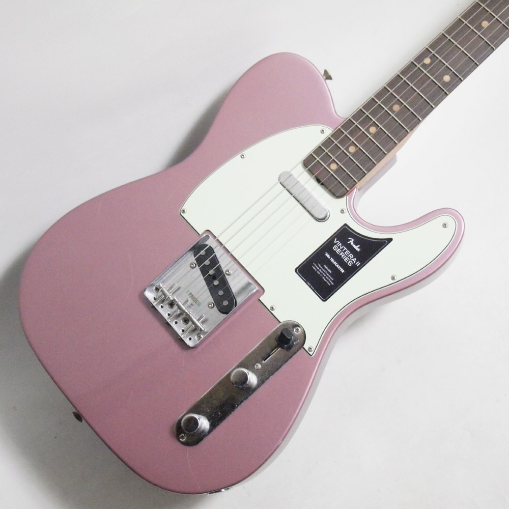 Fender Limited Edition Vintera II Road Worn '60s Telecaster, Rosewood Fingerboard, Burgundy Mist Metallic 3.47kgҥե ƥ쥭㥹