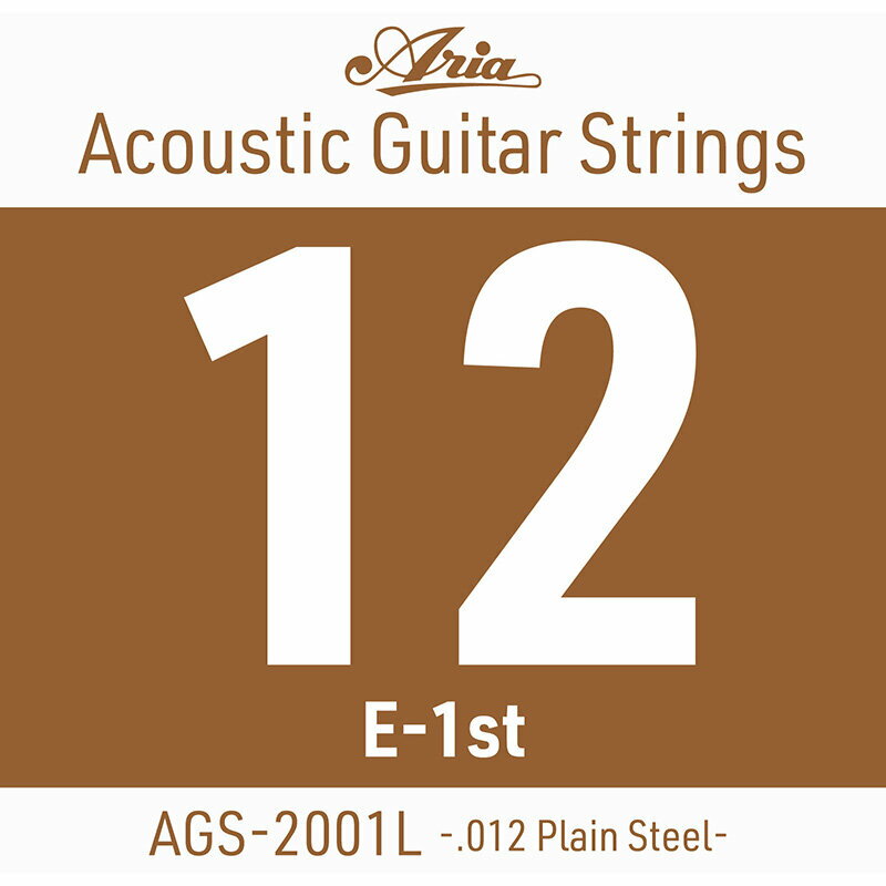 乐天商城 - Aria AGS-2001L Light .012P アコースティックギター用 バラ弦 アリア