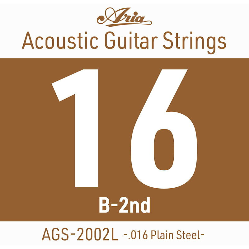 Rakuten - 【5/10〜15 P5倍or10倍!(対象外あり)】Aria AGS-2002L Light .016P アコースティックギター用 バラ弦 アリア