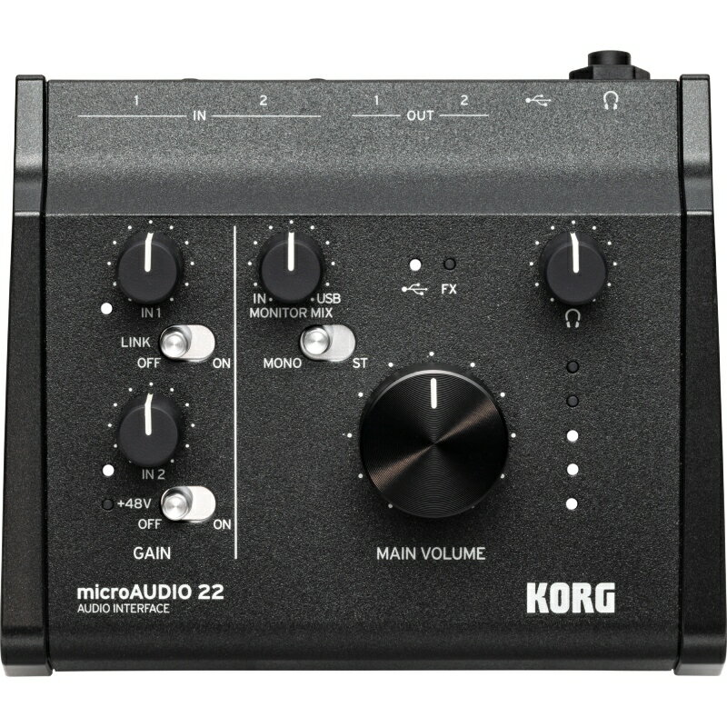 KORG microAUDIO22 オーディオインターフェース コルグ