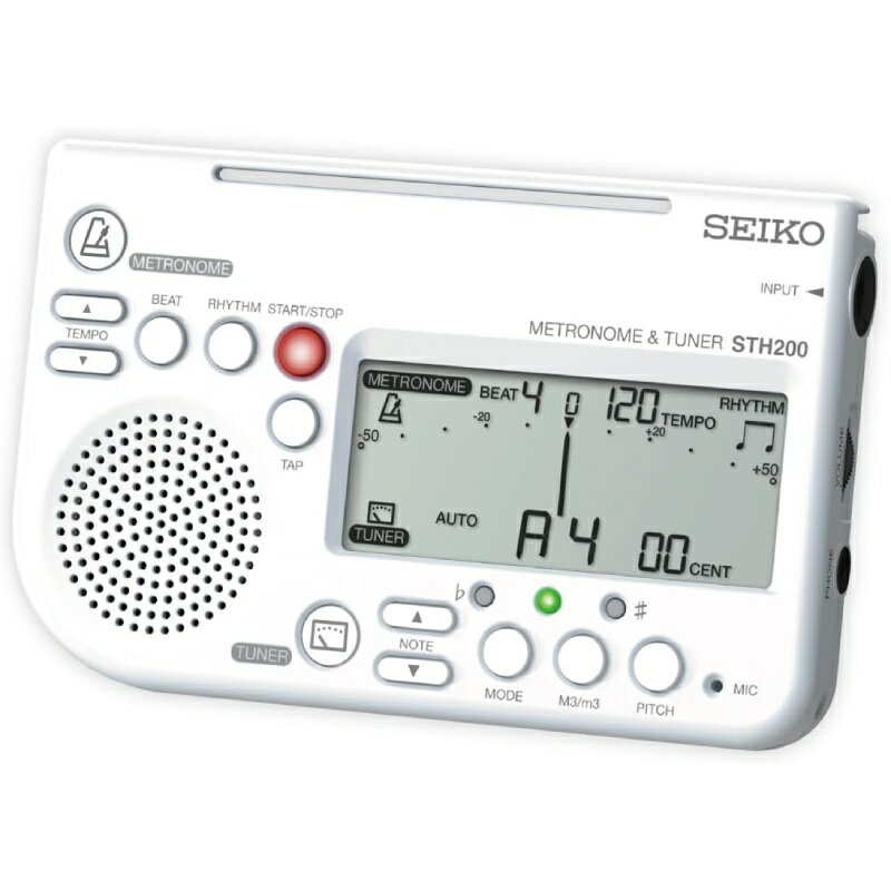 SEIKO STH200WH メトロノーム×チューナー〈セイコー〉