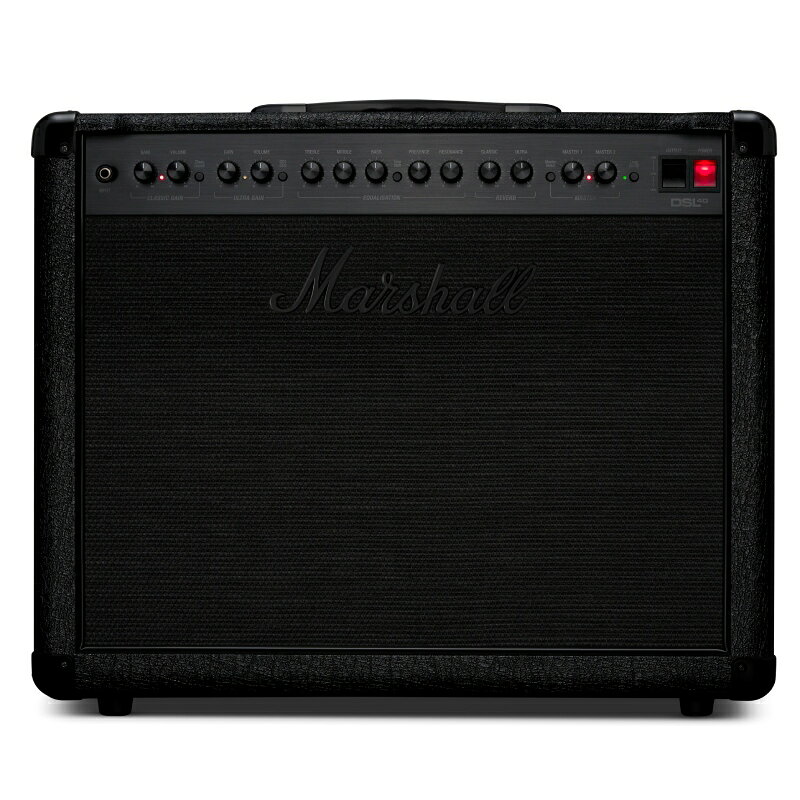 Marshall DSL40CRB Stealth オールチューブコンボアンプ 限定品 マーシャル