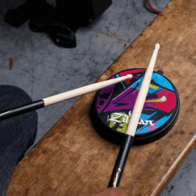 Zildjian ZXPPGRA06 GRAFFITI PRACTICE PADS プラクティスパッド 6インチ ジルジャン