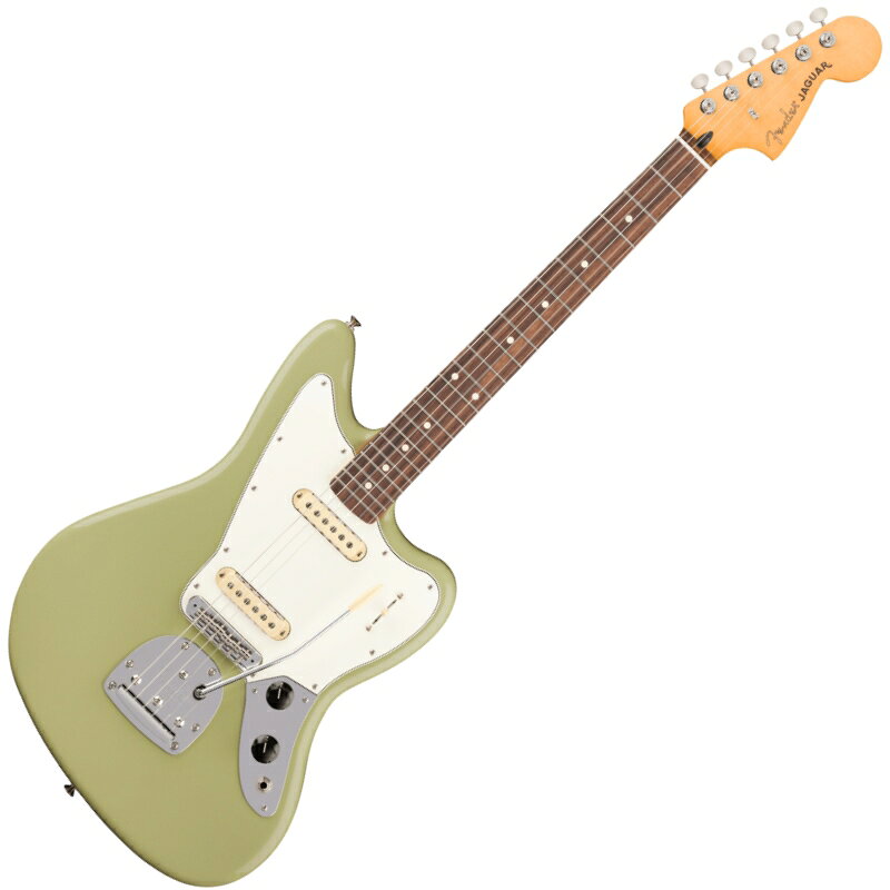 Fender Player II Jaguar, Rosewood Fingerboard, Birch Green ジャガー フェンダー（1枚目）