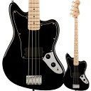 Squier by Fender Affinity Series Jaguar Bass H Maple Fingerboard Black WK[x[XqXNCA tF_[r