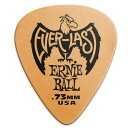 ERNIE BALL 9190 .73MM ORANGE EVERLAST PICKS 12枚パック ピック〈アーニーボール〉