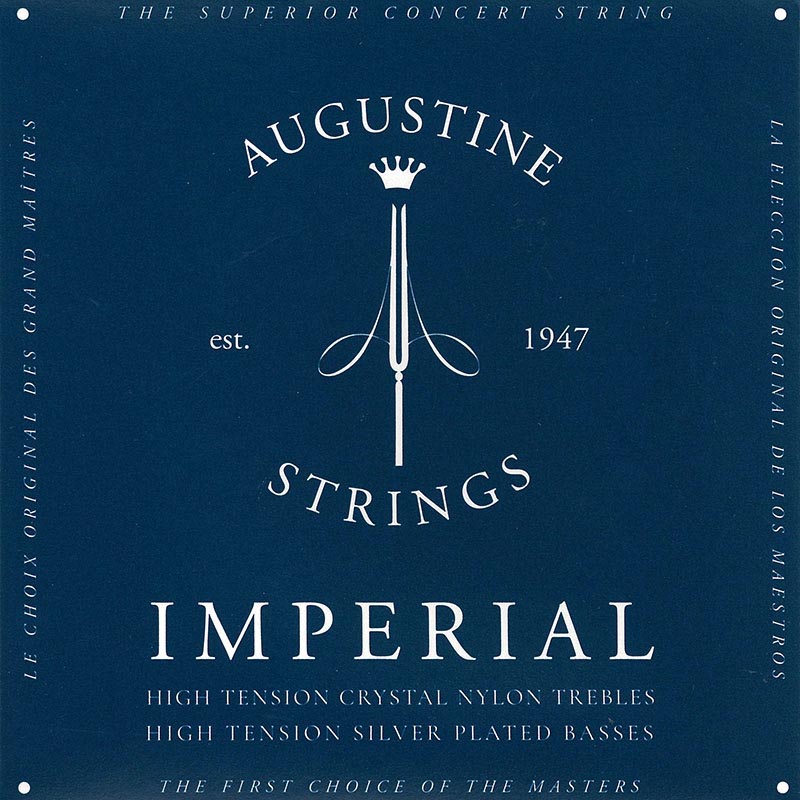 AUGUSTINE ナイロン弦 クラシック弦 IMPERIAL/BLUE SET〈オーガスチン〉
