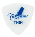 Takamine P3W THIN ポリアセタール トライアングルピック 10枚セット (タカミネ)