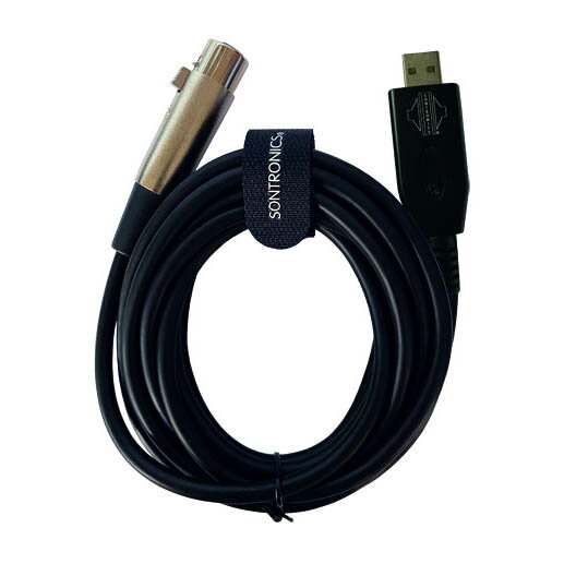SONTRONICS XLR-USB CABLE 3m マイクケーブル〈ソントロニクス〉