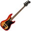 Squier by Fender Contemporary Active Precision Bass PH Sunset Metallic ١ҥ磻 ե