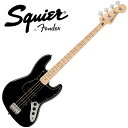 Squier by Fender Affinity Series Jazz Bass Black ジャズベース〈スクワイヤー フェンダー〉