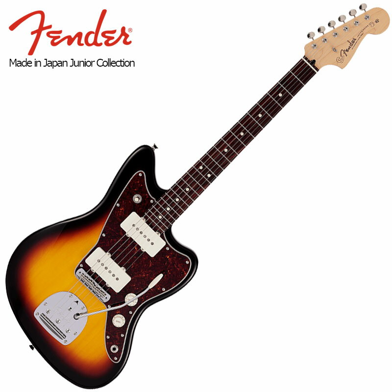 Fender Made in Japan Junior Collection Jazzmaster, Rosewood Fingerboard, 3-Color Sunburst ジュニア・ジャズマスター〈フェンダーJAPAN〉