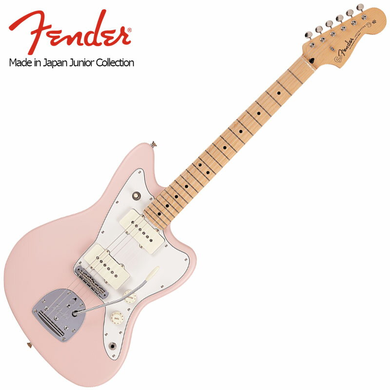 Fender Made in Japan Junior Collection Jazzmaster, Maple Fingerboard, Satin Shell Pink ジュニア・ジャズマスター〈フェンダーJAPAN〉