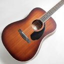 Fender PD-220E Dreadnought, All Mahogany, Ovangkol Fingerboard, Aged Cognac Burs...